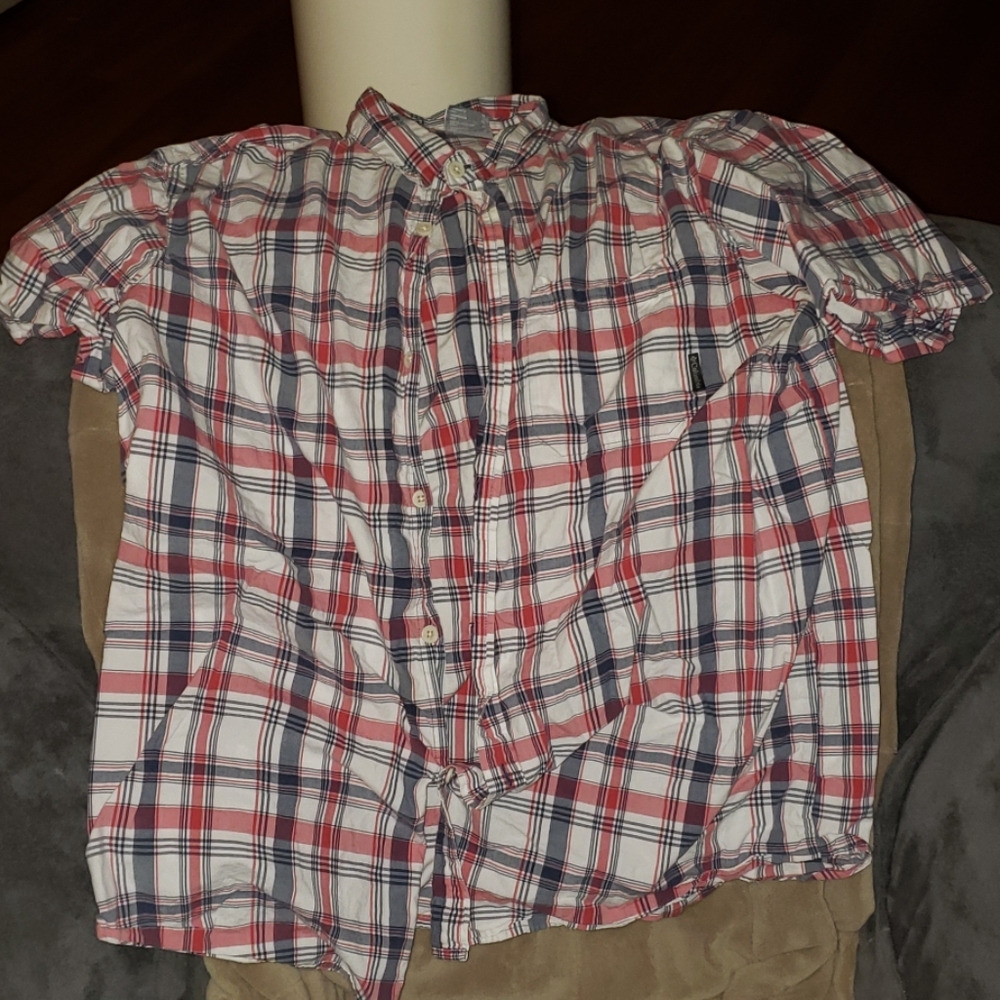 Columbia short sleeve button-up XL